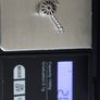 Vintage Sterling Silver Bed Warmer  Pendant Opens to Pair of Legs. Image 6