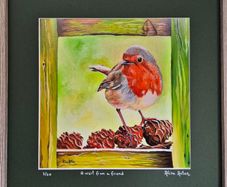 A visit from a friend | FineArt Print| Framed