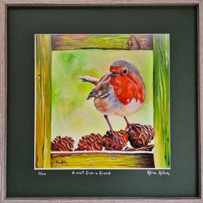 A visit from a friend | FineArt Print| Framed