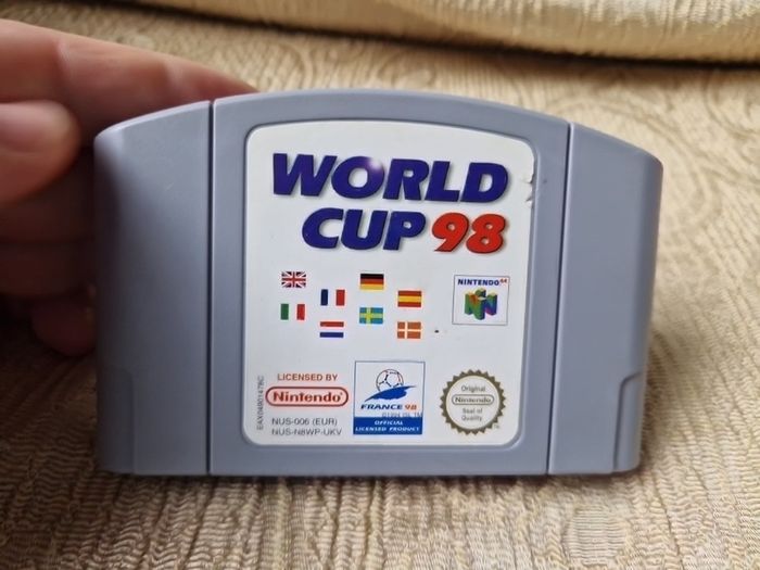 World Cup 98 Nintendo 64 N64 Games Original