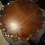 Antique Mahogany Tilt Top Tripod Table Ball & Claw Feet Image 3