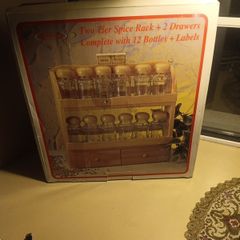 vintage spice rack
