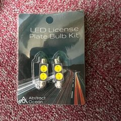 Tesla Model S Licence Plate Bulbs