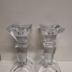 Glass Candle Holders