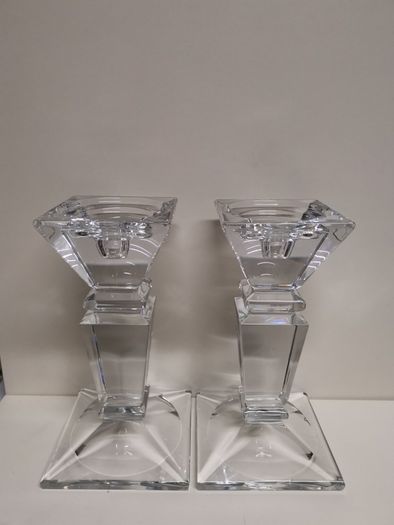 Glass Candle Holders