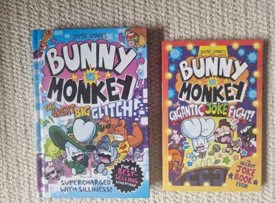 Bunny Vs Monkey Books