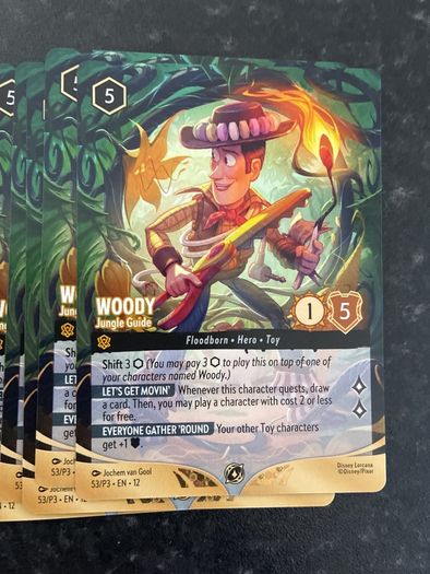Lorcana promo woody