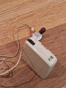 1950's hearing aid