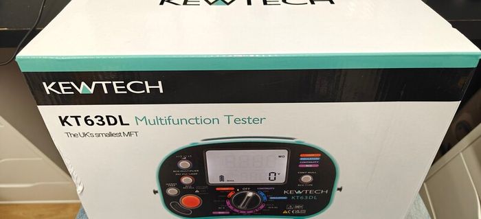 Kewtech KT63DL New with calibration