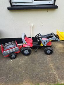 tractor and trailer
