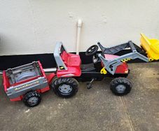 tractor and trailer