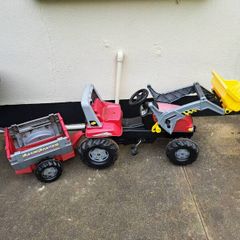 tractor and trailer