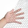 3mX0.4m Chicken Wire Mesh Roll,Chicken Wire Fence 25mm Hole Size,Strong Galvanized Wire Mesh Fence,Fine Mesh Garden Fence for DIY Craft Poultry Pet Rabbit Chicken Fence (FREE POSTAGE) Image 4