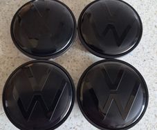 All black VW Centre Caps (FREE POST)