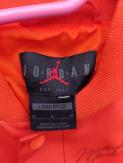 Michael Jordan Flight Jacket Mens Medium M NEW