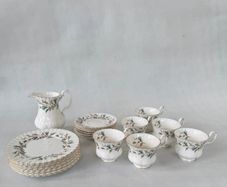 Royal Albert 'Brigadoon' Bone China Part Tea Service - 23 Pieces
