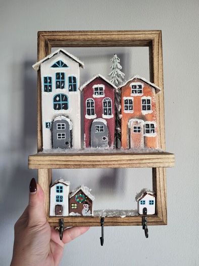 Wooden key holder