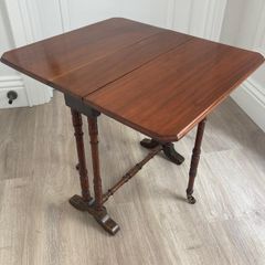Antique Victorian Quality Solid Mahogany Sutherland Table
