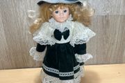 Vintage Porcelain Doll - 40cm with Accessories