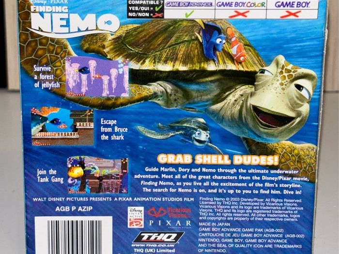 Finding Nemo Gameboy Advance