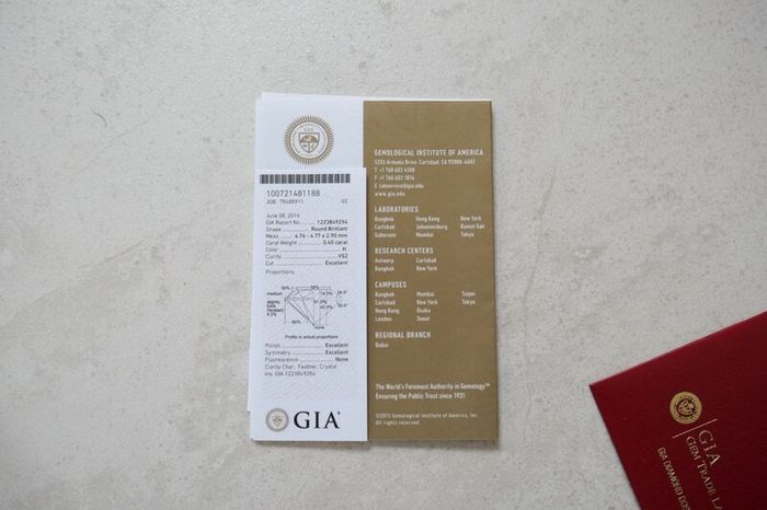 Cartier 1895 Solitaire Ring Platinum 04 Ct With Invoice For Sale in ...