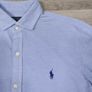 Polo Ralph Lauren Knit Oxford Shirt Mens Large Slim Fit Image 3