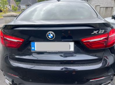 BMW X6 F16 Boot spoiler New