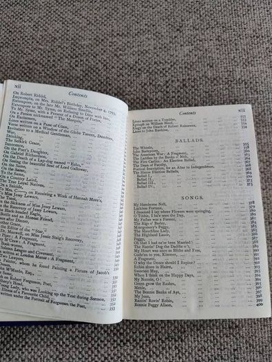 The Complete Poetical Works of Thomas Burns hardback in very good condition circa 1960's FREE STANDARD POSTAGE INCLUDED