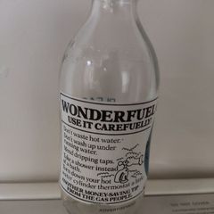 1980s Unigate Milk Bottle -Wonderfuel Gas