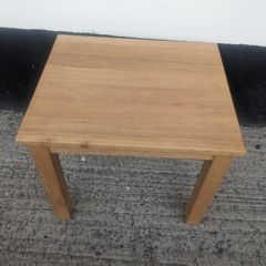 Solid coffee table