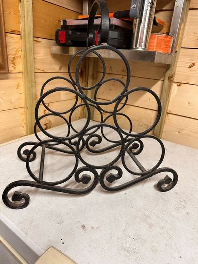 Vintage Wine rack 6 bottles
