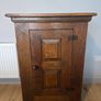 Mid-Century Solid Oak Cabinet Image 2