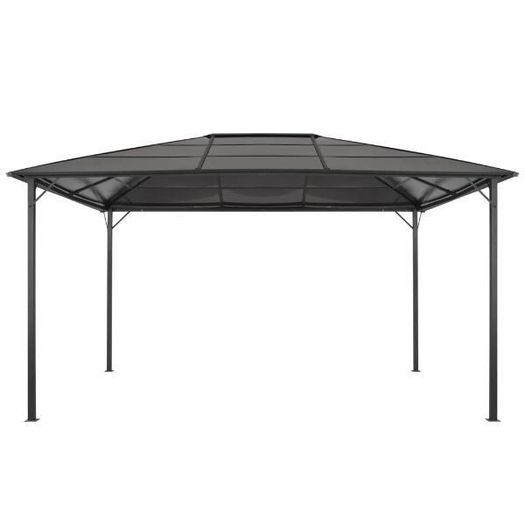 Gazebo 4x3m Aluminium Hard Roof