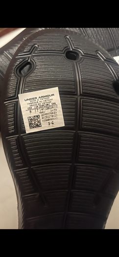 Under armour sliders size 7 uk 41 brand new