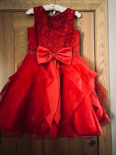 New Generation,   Red Confirmation Dress