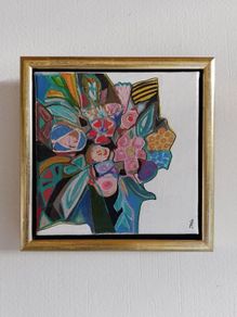 New Original Floral Painting Floral Fauvist Irish Art Gift