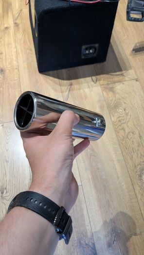 Chrome Exhaust Tip Trim 35-50mm Universal Fit