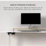 HumanCentric Under Desk Storage Shelf Image 4
