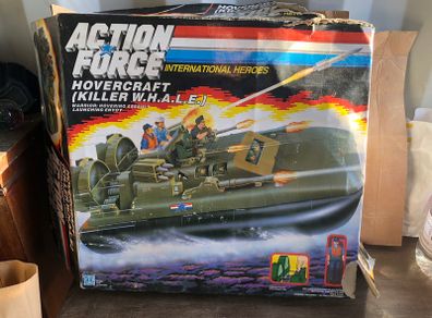 Vintage Action Force GI Joe Cobra Killer Whale Box