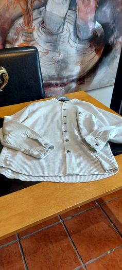 Fr Grandfather  Collar  Shirt