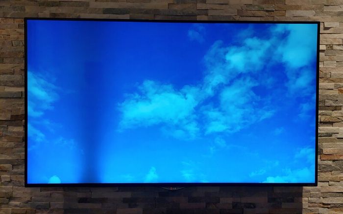 LG 55'' UHD Smart LED TV for parts or repair