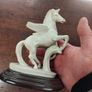 Pegasus Statue on wood Image 2