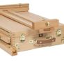 Wooden Easel & Painting Storage Box with Drawer, Shoulder Strap, Palette,Indoor Outdoor Field Folding Portable Easel, Box Easel Sketchbox for Painting, Sketching, Display (FREE POSTAGE) Image 5