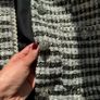Gorgeous H&M double breasted tweed blazer S Image 6
