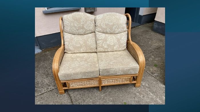 4 Piece Rattan Furniture Set