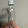 Small glass bottle with screw lid 20ml Image 3