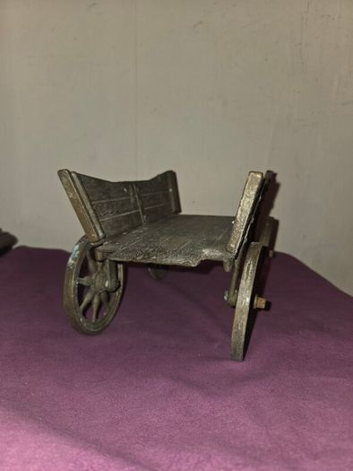 Vintage Large Brass Wagon