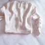 Zara Long Sleeve Cream Top - Small Image 10