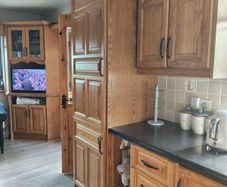 Solid American Oak Kitchen + Appliances Included