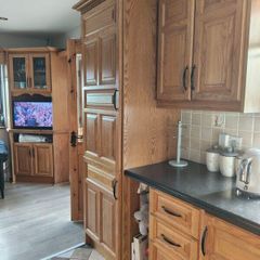 Solid American Oak Kitchen + Appliances Included